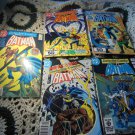 DETECTIVE COMICS 527, 530, 540, 550 & 554! Black Canary! Green Arrow! Man-Bat!