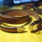 Lot of 5 Assorted Vintage BELTS! 1970's? Sizes 34 to 38? CHEAP!! $35.00 Shipped!!
