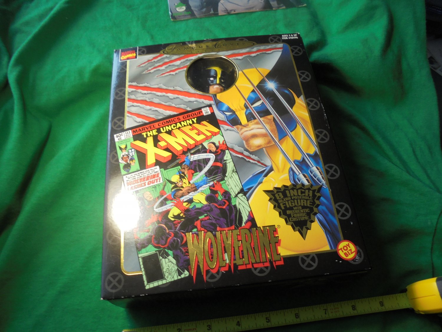 X-MEN's WOLVERINE Famous Covers, Toy Biz, 1997!!MINT! $25.00!! Â This 8" Doll