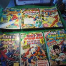 GIANT-SIZE SPIDER-MAN 1, 2, 3, 4, 5 & 6! 4 & 5 ARE SIGNED!! 1974-75! $300.00 Shipped GIANT-SIZE SPIDER-MAN 1, 2, 3, 4, 5 & 6! 4 & 5 ARE SIGNED!! 1974-75! $300.00 Shipped