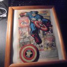 CAPTAIN AMERICA DIORAMA - ONE OF A KIND!!!  $25.00 OBO! This is in Mint...