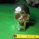 CHROME-PLATED 4" Tall SKULL! Highly Reflective! $25.00 Shipped!