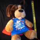 SUPER HERO DOG 13" Tall PLUSH DOLL! $22.00 Shipped!!  For the Collector of