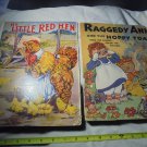 Antique Children's Books! 1928 Little Red Hen & 1944 Raggedy Ann! $38.00 Shipped!!