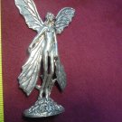 Large PEWTER FOREST FAIRY! Very Detailed! $27.00 Shipped!