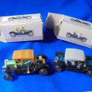 FORD MOTOR CO. Lot of Two Die-Cast Miniatures! Model T & REO! MIB! $22.00 Shipped!! FORD MOTOR CO. Lot of Two Die-Cast Miniatures! Model T & REO! MIB! $22.00 Shipped!!