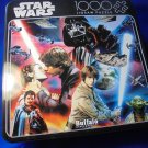 STAR WARS 1000 Piece PUZZLE in Black Tin!! Buffalo Games!! $30.00 Shipped!!