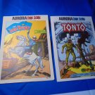 LONE RANGER & TONTO AURORA COMIC SCENES BOOKLETS! NM- 1974! $75.00 Shipped!!