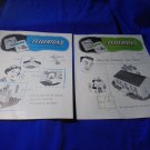 FULLERTON'S FURNITURE 1952 & 1953 Brochures! $20.00 Shipped!