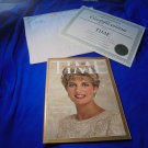 PRINCESS DIANA Time Magazine Commemorative Issue 1961-1997 with COA! $20.00