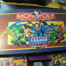 JUSTICE LEAGUE MONOPOLY! 8 Pewter Pieces! Complete w/ Comic Book!! $45.00 Shipped!