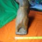 CERAMIC BROWN BEAR on a Rock Statue! 8" Tall! $26.00 Shipped!!