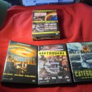 3 END OF THE WORLD DVD's!! Category 7, Countdown & Great L.A. Earthquake! $30.00 Shipped!!
