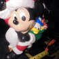 DISNEY's MICKEY MOUSE as SANTA CLAUS Large Ceramic!! Mint!! $25.00 obo!
