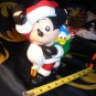DISNEY's MICKEY MOUSE as SANTA CLAUS Large Ceramic!! Mint!! $25.00 obo!