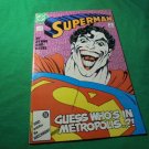 SUPERMAN # 9 * 1987 * VF/NM * The JOKER in Metropolis!! $22.00 Shipped!!