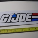 G.I. JOE LOGO Sticker/ Decal!!!! Mint and Large!!! $10.00 Shipped!!
