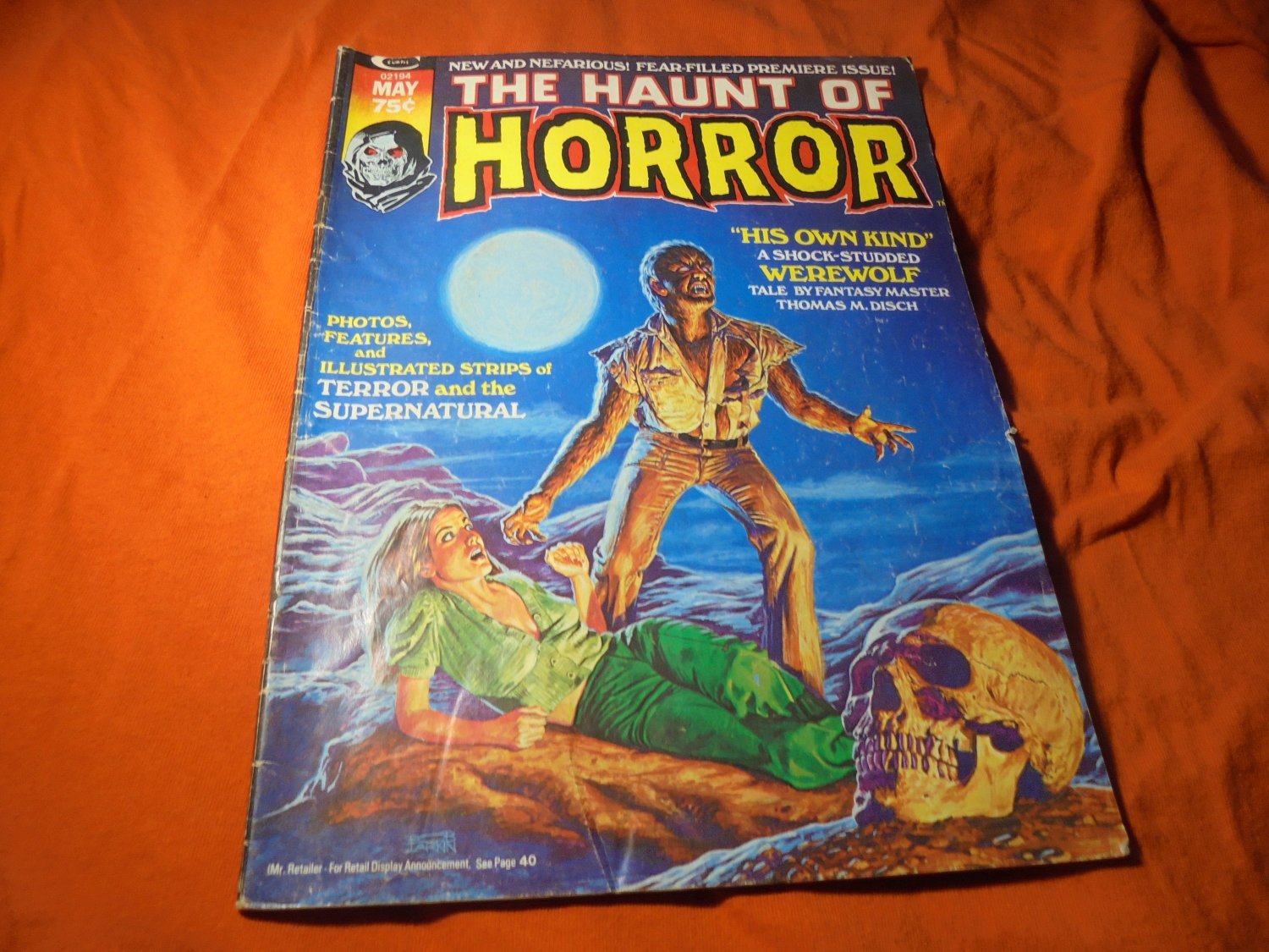 THE HAUNT OF HORROR MAGAZINE # 1 * Marvel/Curtis * May 1974 * VG/FN * $23.00 Shipped!!