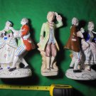 Occupied Japan Set of 3 VICTORIAN STYLE CERAMIC PIECES! 1945-1952! $50.00 Shipped!!