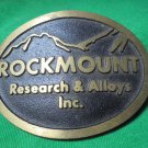 ROCKMOUNT METAL BELT BUCKLE!! Alloys & Metalworks!! $20.00 Shipped!!