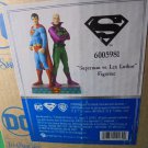 SUPERMAN vs LEX LUTHOR RESIN STATUE!! Mint in Box! Only $45.00 + Shipping!!