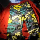 GIRLS Size SMALL “COMIC BOOK PHRASES” Stretch PANTS! $12.00 Shipped!!