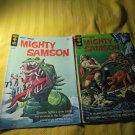 1966 * GOLD KEY * MIGHTY SAMPSON # 8 & # 13 * Dark Future! $26.00 Shipped!! 