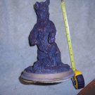 Only One Online! STANDING BEAR Bronze Plated Resin STATUE with Base!! $75.00 Shipped!