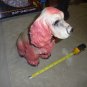 1962 STATE FAIR COCKER SPANIEL CARNIVAL CHALK FIGURE! Large 10" Tall!! $55.00 Shipped!