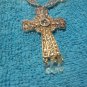 Base Metal Silver Cross * Blue Ball Pendant & Dog Tags!! $35.00 Shipped!!