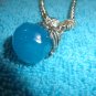 Base Metal Silver Cross * Blue Ball Pendant & Dog Tags!! $35.00 Shipped!!