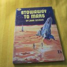 STOWAWAY TO MARS by John Beynon! 1953 British Paperback! $40.00 Shipped!