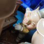 Rare 1970's THREE LITTE PIGS MUSICAL CERAMIC!! Works Perfectly!! Disney! $85.00 Shipped!