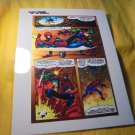 SPIDER-MAN CHAPTER ONE # 8 Page 13 Post-Production Art! 1999! $40.00!