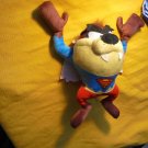 Cute TAZMANIAN DEVIL as SUPERMAN 10" Tall PLUSH DOLL! $23.00 Shipped!