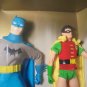 DC Super Heroes BATMAN and ROBIN Hasbro Mego-Like! MIB! $65.00 Shipped!!