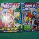 IRON MAN 33 and 35! Nick Fury! Daredevil! SHIELD! NM-!! $100.00 Shipped!!