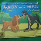 RARE 1950's Golden Records Disney's LADY and the TRAMP 45 Record! $30.00 Shipped!