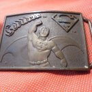 1978 SUPERMAN METAL BELT BUCKLE!! DC Comics & Lee Jeans!! $27.00 Shipped!!