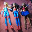 Lot of three Mattel SUPER FEMALES 12" Action Figures!! $33.00 Shipped!! Lot of three Mattel SUPER FEMALES 12" Action Figures!! $33.00 Shipped!!