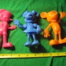 1970's DISNEY PLAYSET STATUES!! MICKEY, MINNIE and PINOCCHIO! $36.00 SHIPPED!!!
