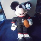 FOOTBALL PLAYER MICKEY MOUSE 15" Tall PLUSH DOLL! NFL!! $34.00 Shipped!! MINT!!