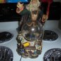 RARE WIZARD with GLOWING ORB Resin Statue! Works Perfectly!! $85.00 Shipped!!