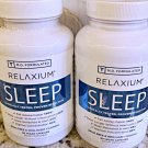 2 Bottle RELAXIUM All Natural Sleep Aid 120 caps MD Formulated - 2 MONTH SUPPLY - Relaxium