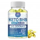 Keto BHB 60 Capsules Keto Diet Pills Weight Loss Fat Burner Appetite Suppressant