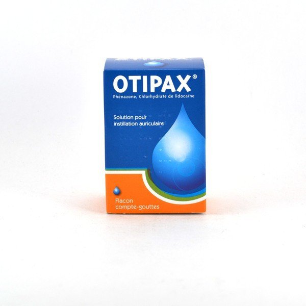Otipax ear drops 16 France manufacturing