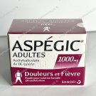 Aspirin Aspegic 1000 Pains and Fevers 20 Dosing-Sachets