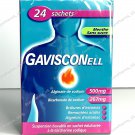Gaviscon ELL Liquid Mint Flavor Sugar Free 24 Sachets of 10 ml Travel Size ORIGINAL from FRANCE