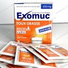 Mucinex Exomuc 24 Sachets Sugar Free Orange flavour for Loose Cough, bronchial mucus