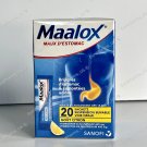 Maalox 460mg+400mg/4.3ml suspension single dose sachets N20. Lemon flavor